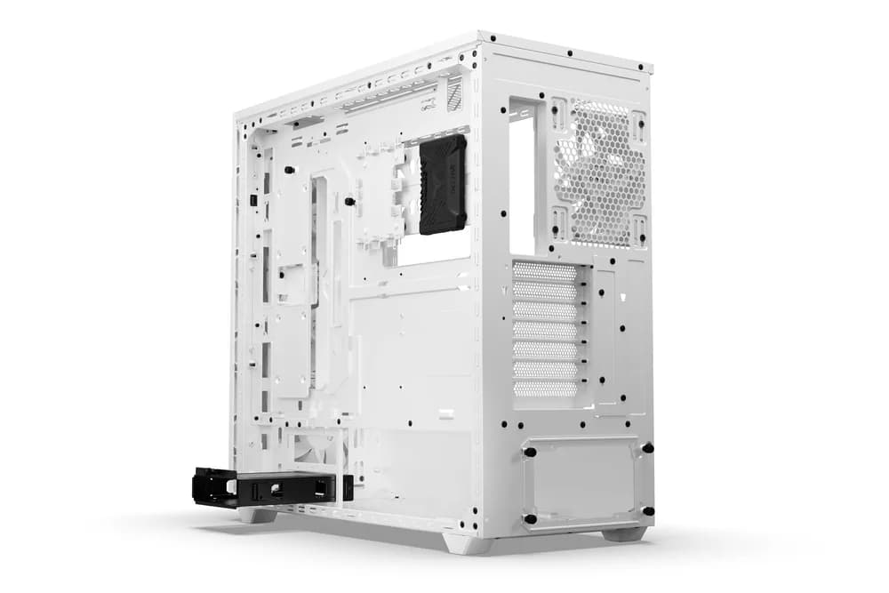 CARCASA be quiet "Shadow Base 800 FX", middle tower, gaming, fara sursa, PSU shroud, 7 sloturi expansiune, alb, "BGW64" — miniatură