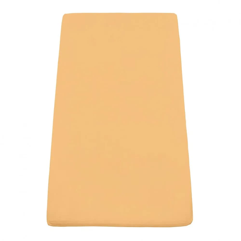 CEARCEAF PAT CU ELASTIC 90X200 CM GALBEN PAL — miniatură