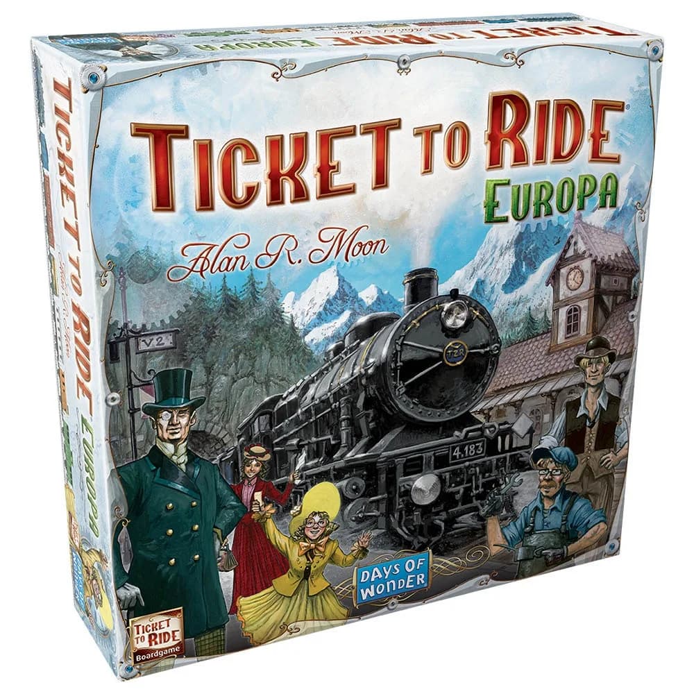 Joc de societate - Ticket to Ride Europa, limba romana, Asmodee - BLACKFIRE — miniatură
