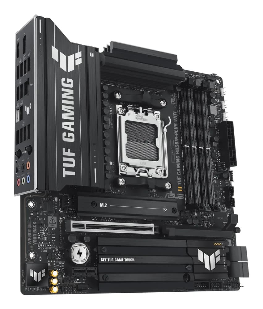 Placa de baza ASUS TUF GAMING B850M-PLUS WIFI AMD B850 Socket AM5 micro ATX "90MB1IY0-M0EAY0" — miniatură