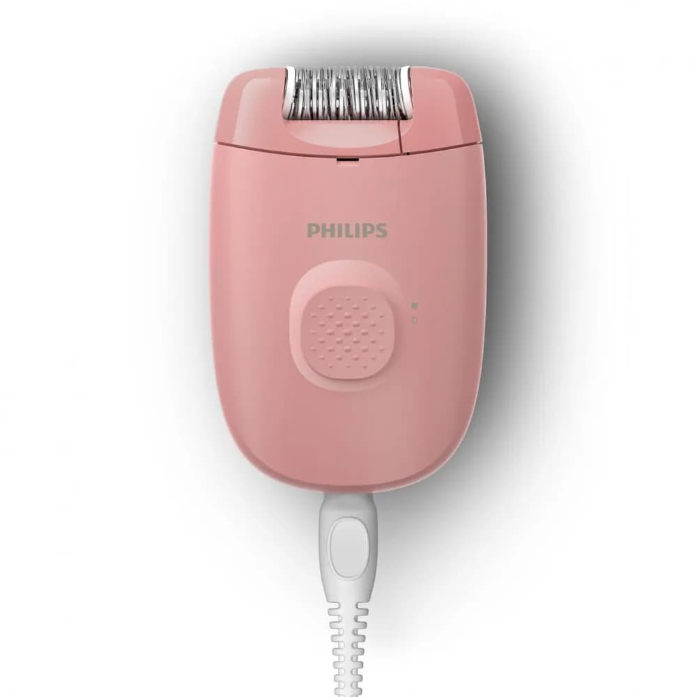 Epilator cu fir PHILIPS Seria 2000 BRE227/00, 1 viteza, 2 accesorii, Retea, Corai, L x A x I (mm) 110x40x145 — miniatură