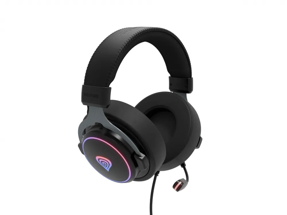 Casti Gaming Head-band GENESIS Neon 764, Wired, Negru — miniatură