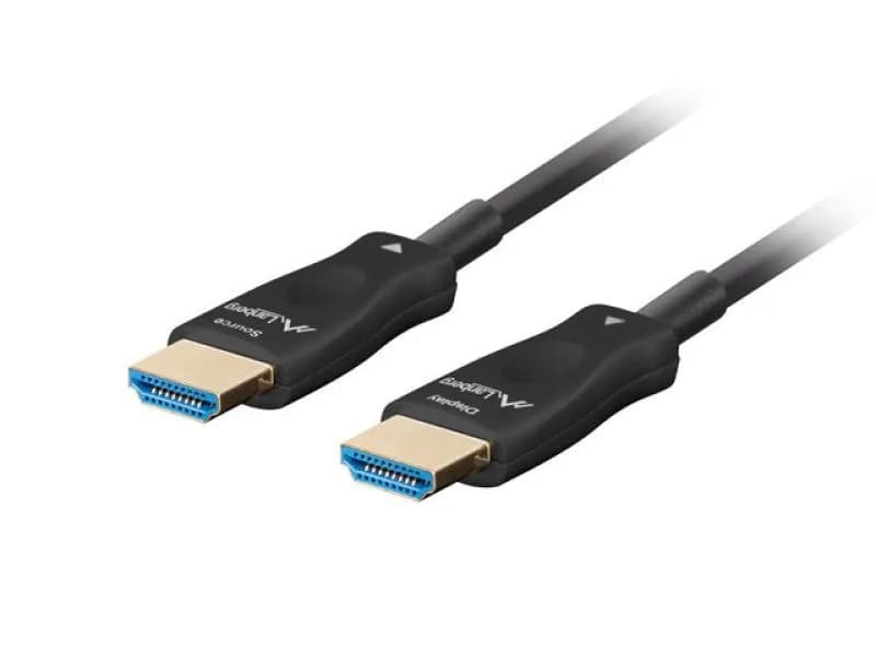 Cablu HDMI M/M v2.1 30 m optic negru AOC