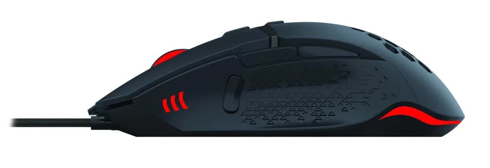 Kit Gaming Serioux Tobis 3 in 1, Tastatura de gaming, 104 taste, 7 taste Anti-ghosting, design slim, iluminare rainbow, structura metalica + taste negre, suport telefon, cablu USB 1.5M PVC, plug and play; Mouse gaming, senzor Sunplus 192, 1000-6400 DPI, switch HUANO, pana la 20 milioane de — miniatură