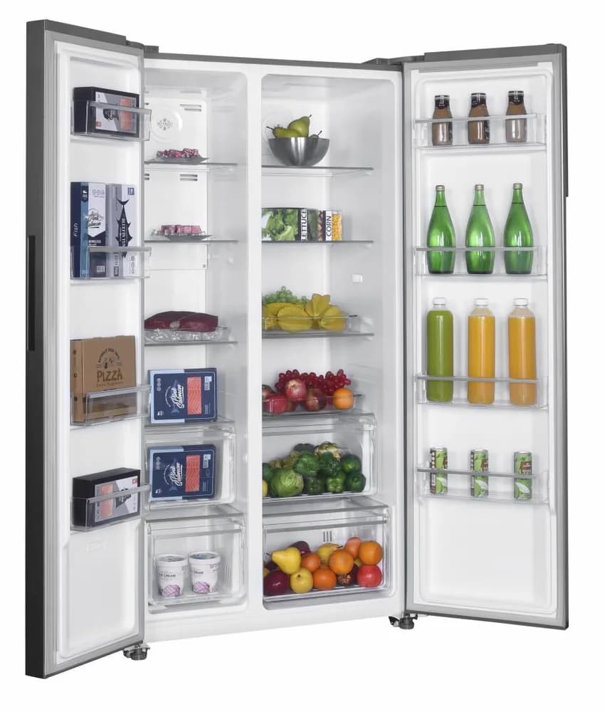 Side by Side HEINNER HSBS-HM532NFXE++, No Frost, 532 L, Clasa E, Aspect inox — miniatură