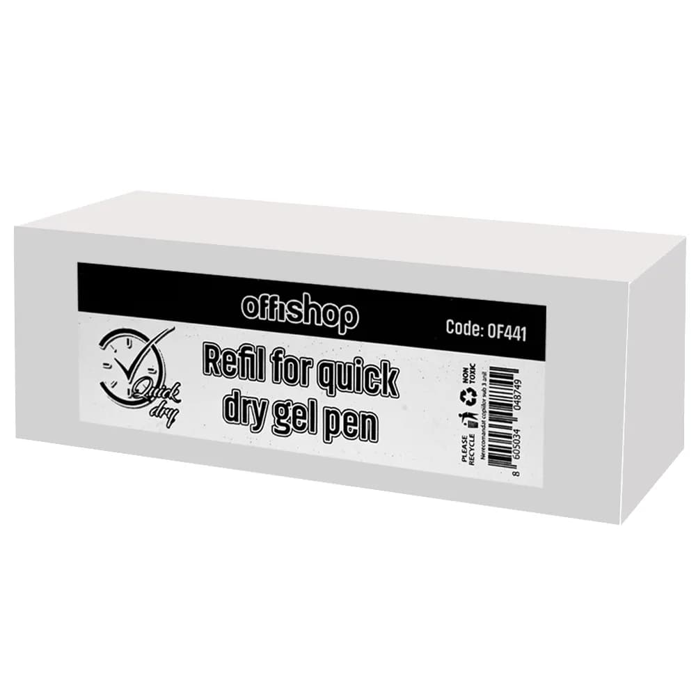 Mina pix cu gel, neagra, 0.7 mm, 50buc/cutie - OFFISHOP — miniatură