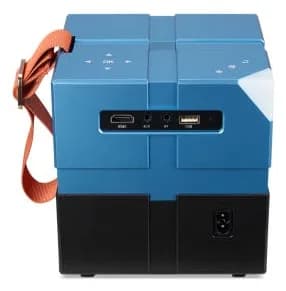 PROJECTOR ACER Aopen QH12a, HD 1280* 720, 5500 lumeni, 1.000:1 contrast ratio, 16:9, 4:3, 1x HDMI, 1x USB, audio out, 0.950 kg, culoare albastru/negru — miniatură