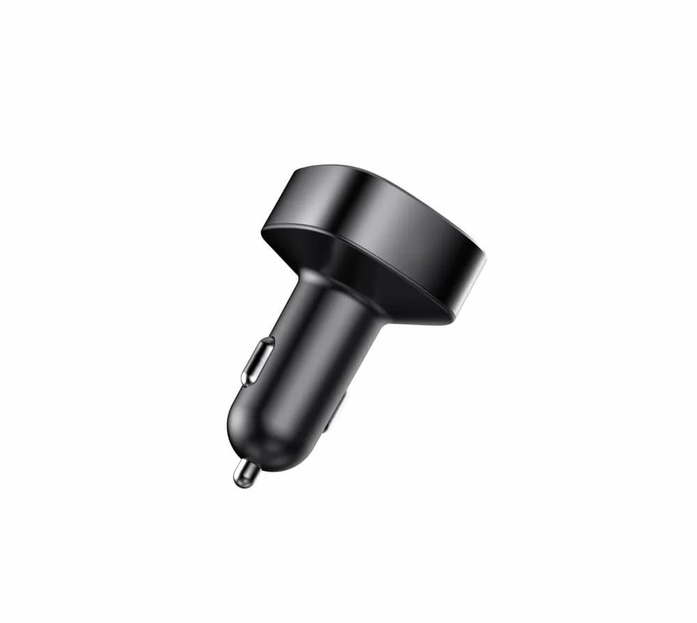 Modulator FM Serioux ABFM60, Bluetooth 5.0, raza actiune de până la 5 m, voltaj intrare: 1x DC 12V/24V,2 porturi USB: 1x USB DC5V 2.4A Max 1 x USB audio (pana la 32 GB), slot MicroSD (pana la 32 GB), format muzica: MP3/WMA/WAV, frecvența FM: 87.5MHz - 108.0MHZ, microfon incorporat, functii — miniatură
