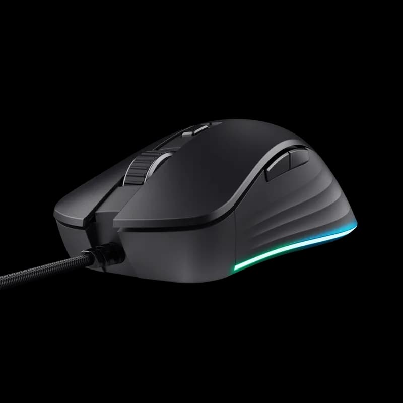 Mouse Gaming Trust GXT924 YBAR+, 25600 dpi, Negru — miniatură