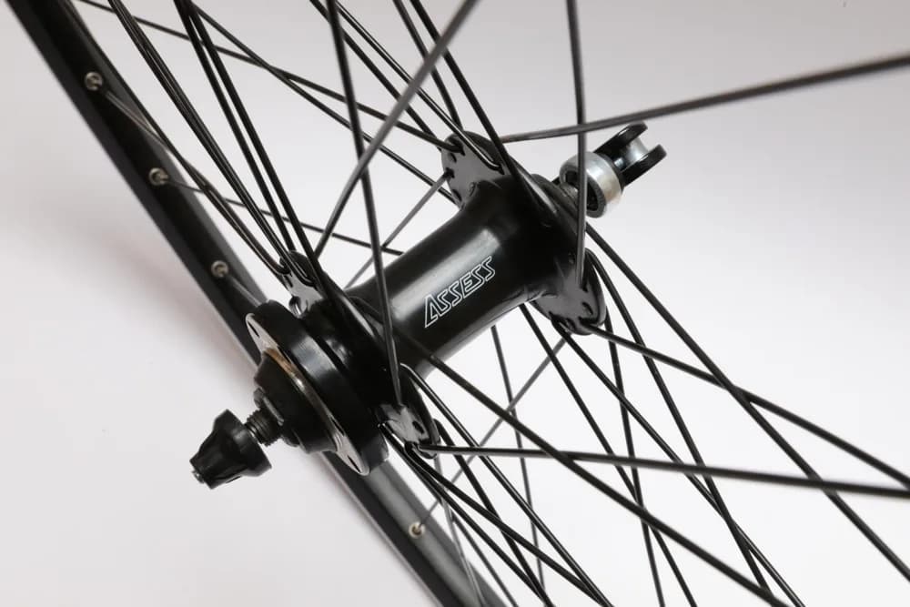 Roata Fata Pegas 29'', 36H, Prindere disc in 6 suruburi, Neagra — miniatură