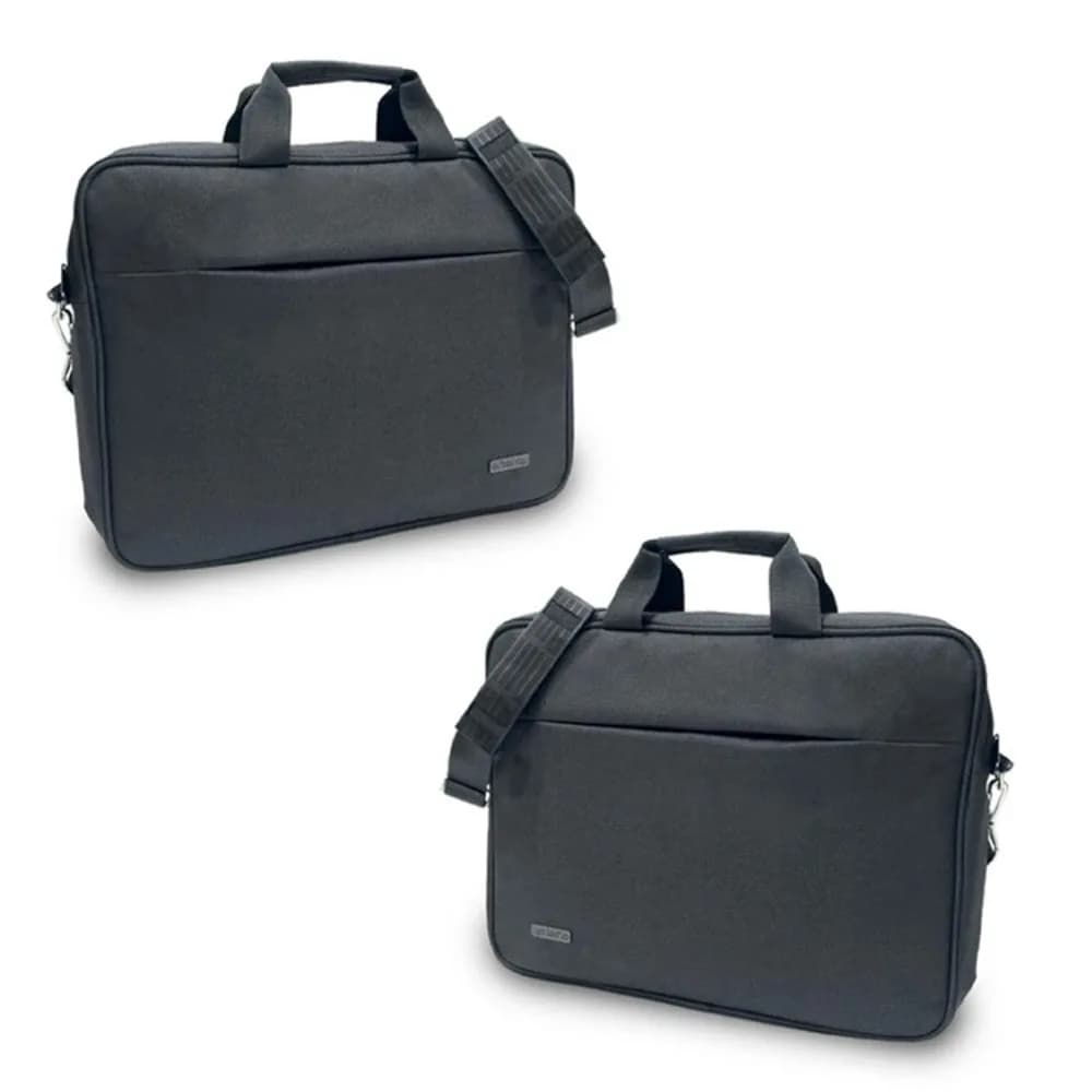 Geanta laptop, neagra, 39x7x30 cm - OFFISHOP — miniatură