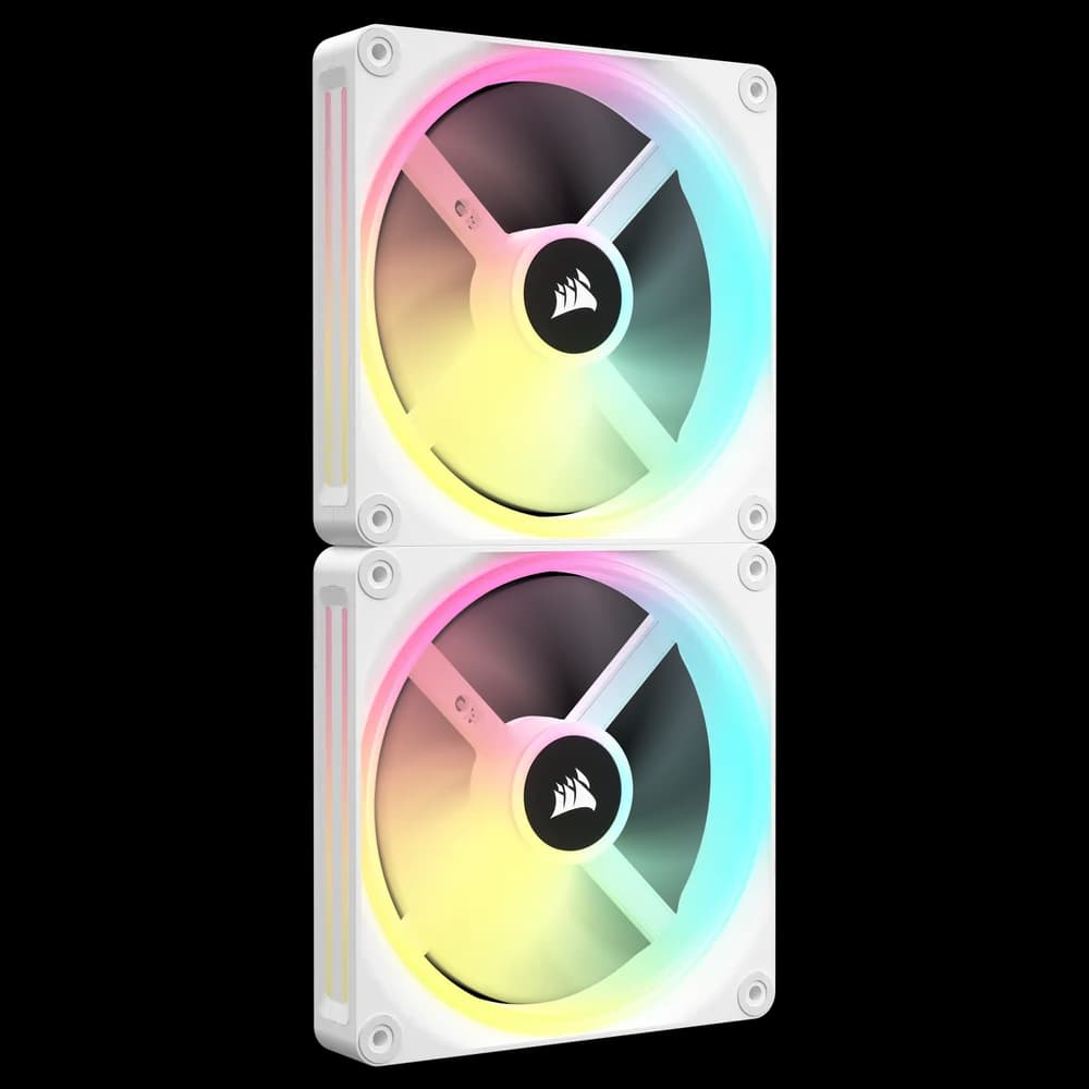 Ventilator Corsair iCUE LINK QX140 RGB WHITE "CO-9051007-WW" — miniatură