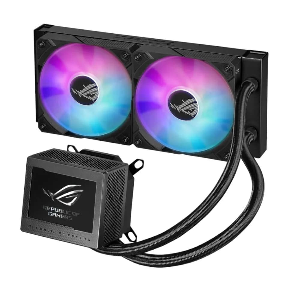 Cooler Procesor ASUS ROG Ryujin III 240 ARGB, Lichid, 12 cm, 2 ventilatoare, aRGB
