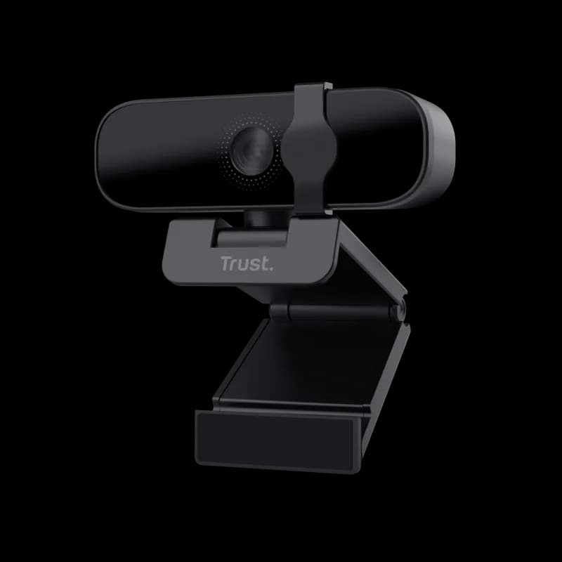 Camera Web Trust Tanor, rezolutie video Full HD, USB 2.0, Negru