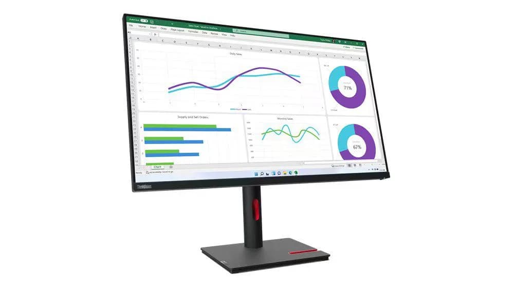 Monitor Commercial Lenovo ThinkVision T32h-30, 31.5", 2560 x 1440 pixeli, Black — miniatură