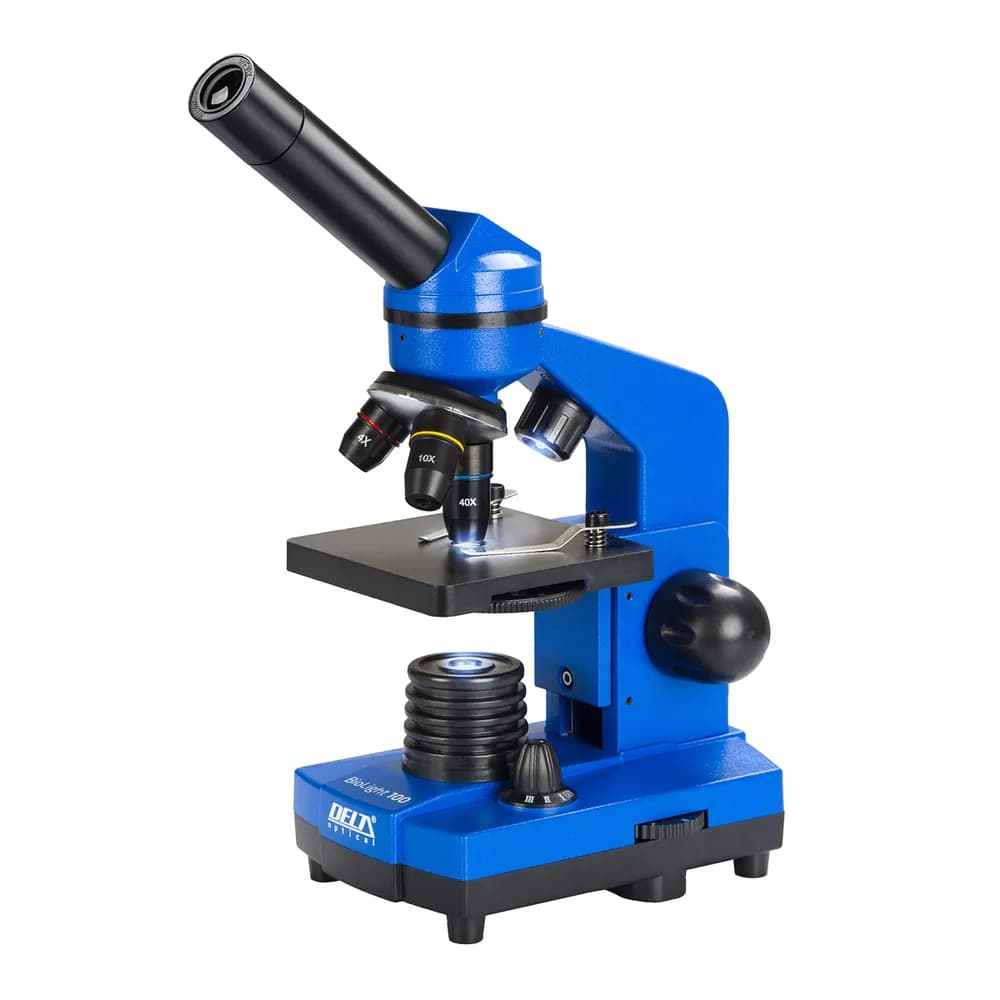 Set microscop Delta Biolight 100 (albastru)