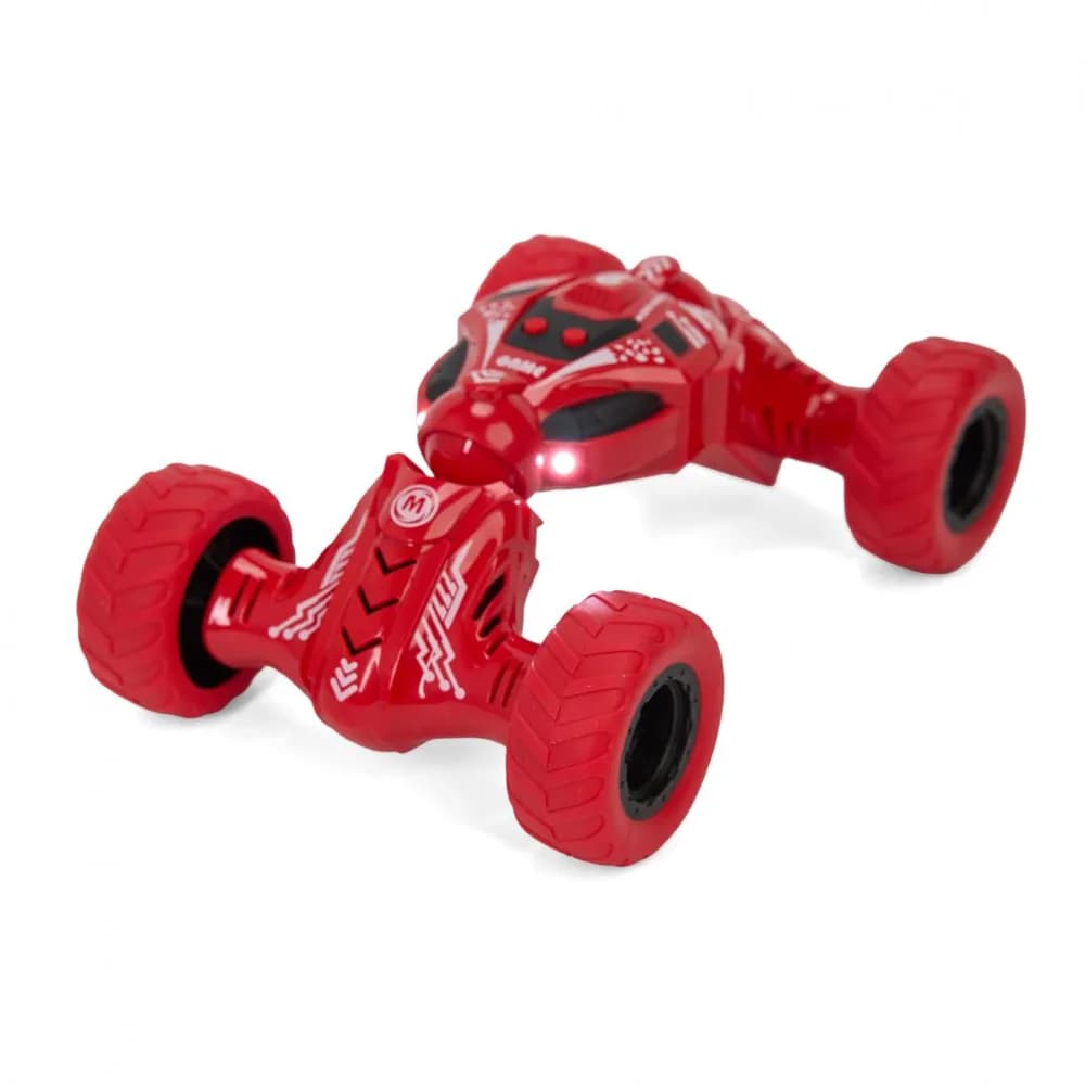 MASINA OFF-ROAD CU LUMINI SI SUNETE, MOMKI, ROSU — miniatură