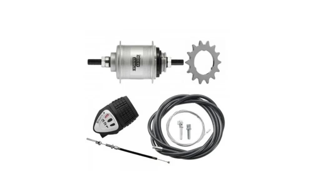 SET BUTUC SPATE STURMEY ARCHER AW, 3 VITEZE, FREEWHEEL, +SCHIMBATOR, CABLU 1500MM+PINION