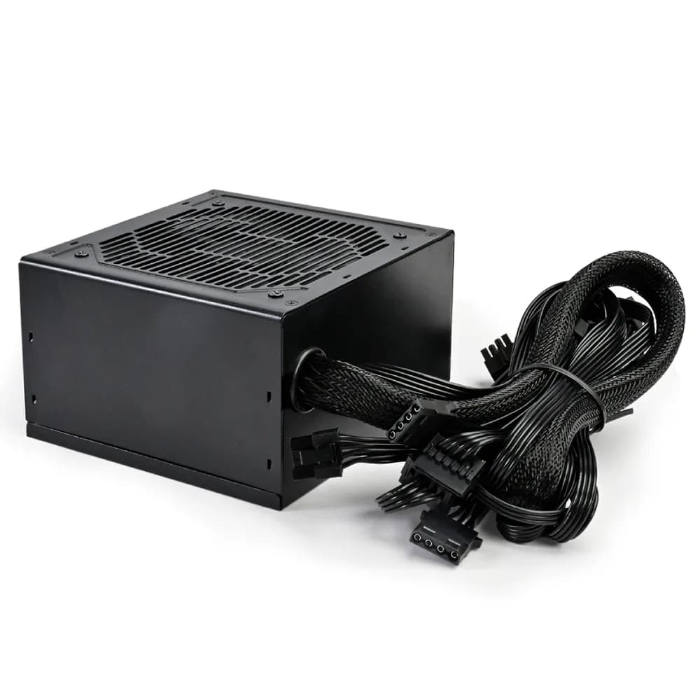 SURSA PCCOOLER, 750W, fan 120mm, certificare 80PLUS White, MB 20+4 pin x 1, CPU 4+4 pin x 2, PCI-E 6+2 pin x 2, SATA x 3, "KF750" — miniatură