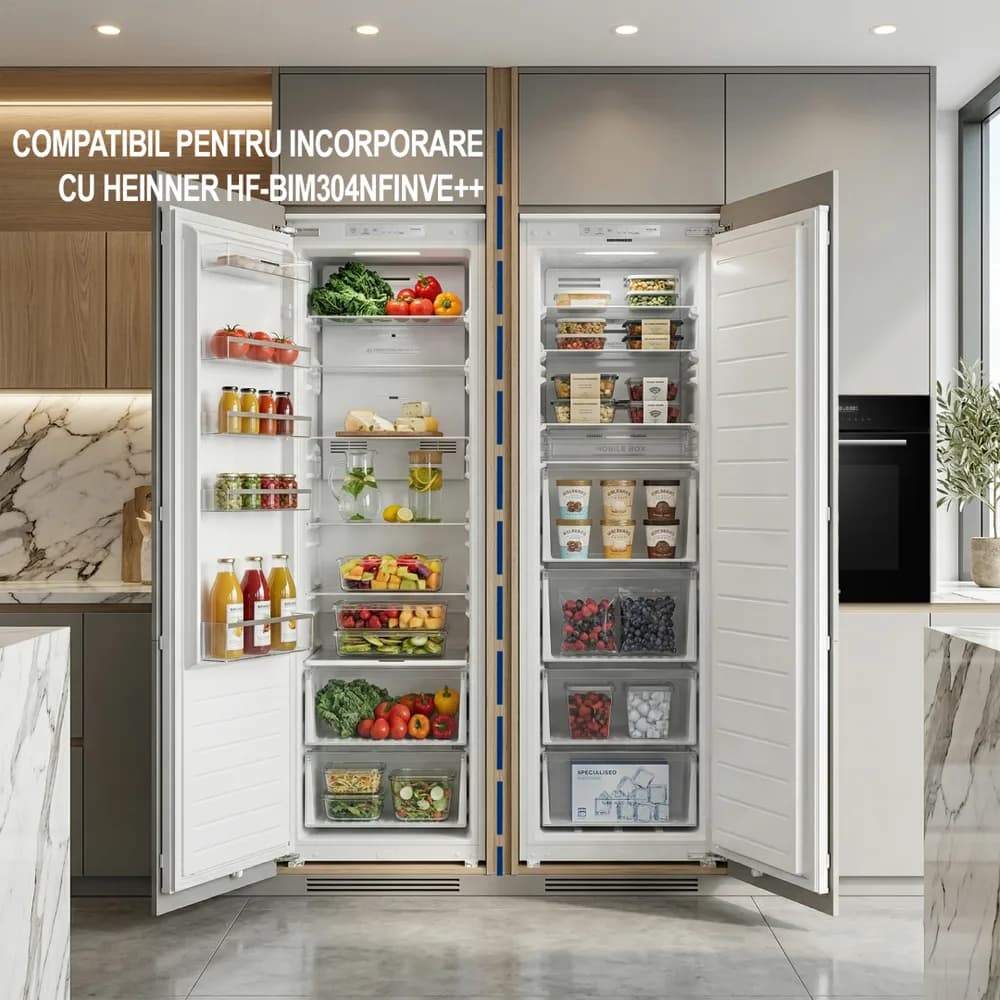 CONGELATOR INCORPORABIL HEINNER HFF-BIM212NFCE++ — miniatură