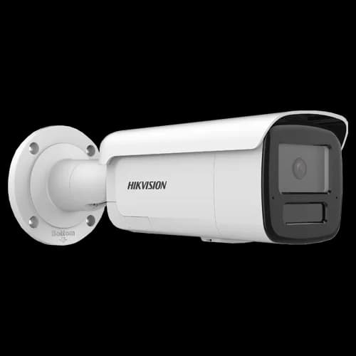 Camera de supraveghere IP Bullet 8MP Hikvision DS-2CD2T86G2H- IS2U/SL(2.8MM), lentila fixa 2.8mm, iluminare min: Color: 0.0008 Lux @ (F1.0, AGC ON),B/W: 0 Lux cu IR 60m, 2x microfon incorporat, difuzor incorporat, interfata audio: 1/1, alarma: 1/1, slot card de memorie: microSD/microSDHC/microSDXC