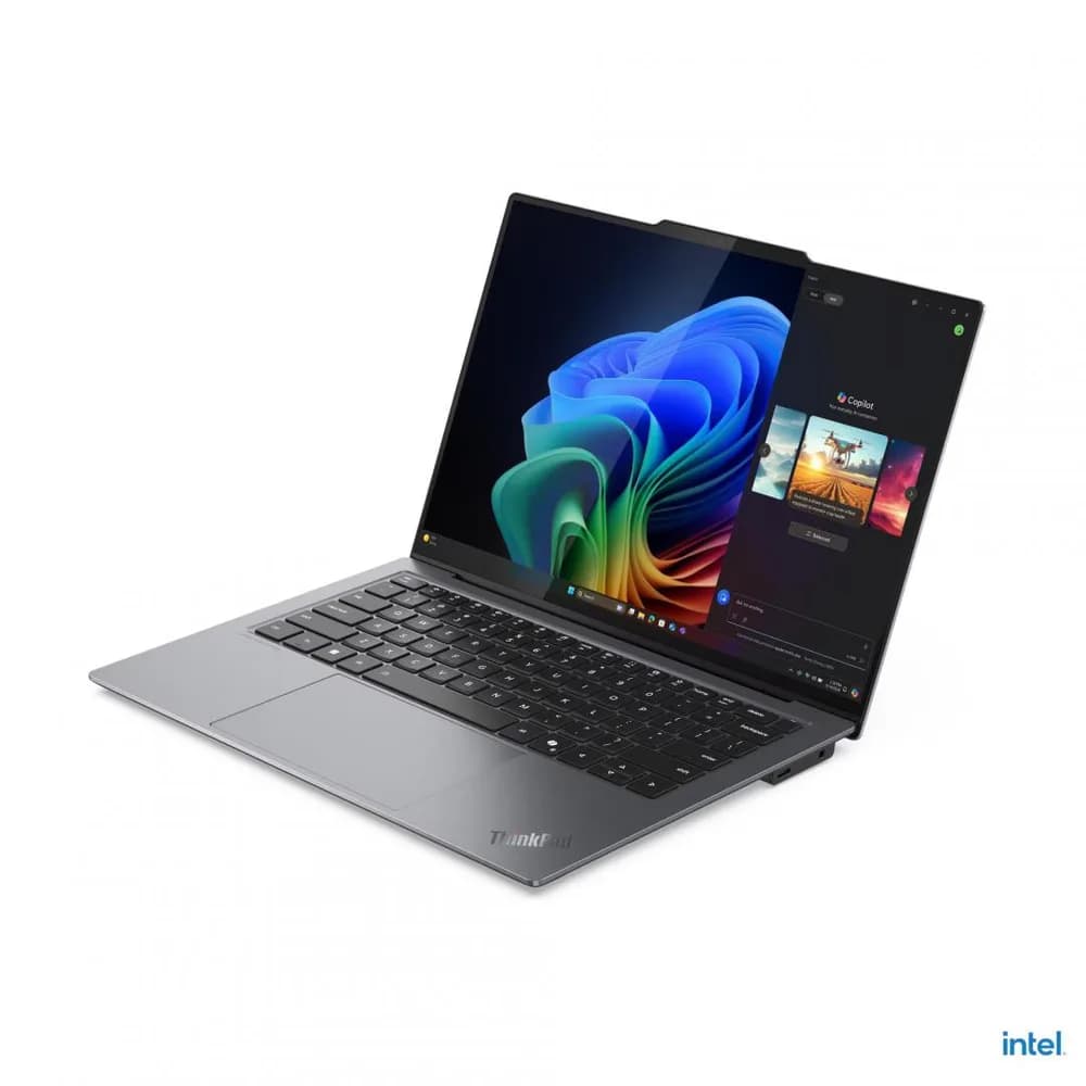 Laptop Business Lenovo ThinkPad X9-14 Gen 1, cu procesor Intel Core Ultra 7 258V, 14'' OLED, 32 GB LPDDR5x, 512 GB, Intel Arc 140V, Windows 11 Pro — miniatură