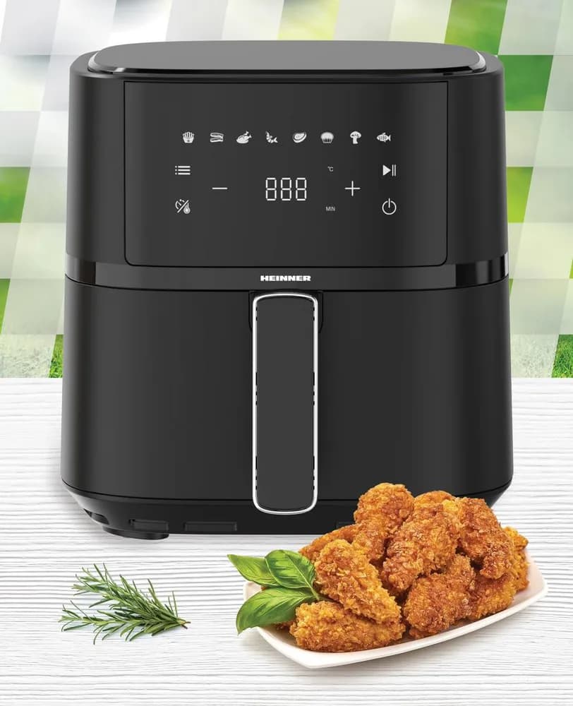 FRITEUZA CU AER CALD HEINNER BlackMatte HAF-B4BK1500 — miniatură
