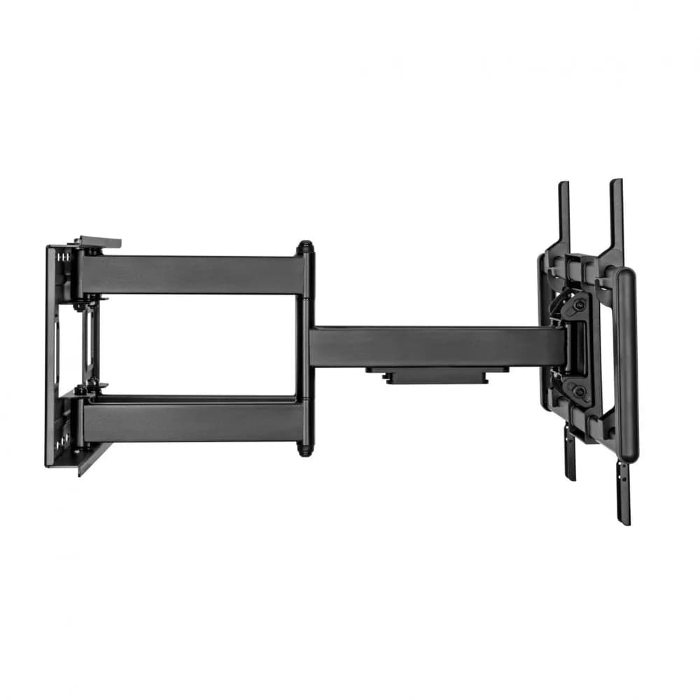 Suport TV Serioux Reglabil 60-120" 120kg Fit Screen Size 37"-90" VESA Compatible 200x100 - 600x400 Weight Capacity 75kg Profile 70~422mm Tilt Range +5°~-15° Swivel Range +60°~-60° Screen Level +3°~-3° — miniatură