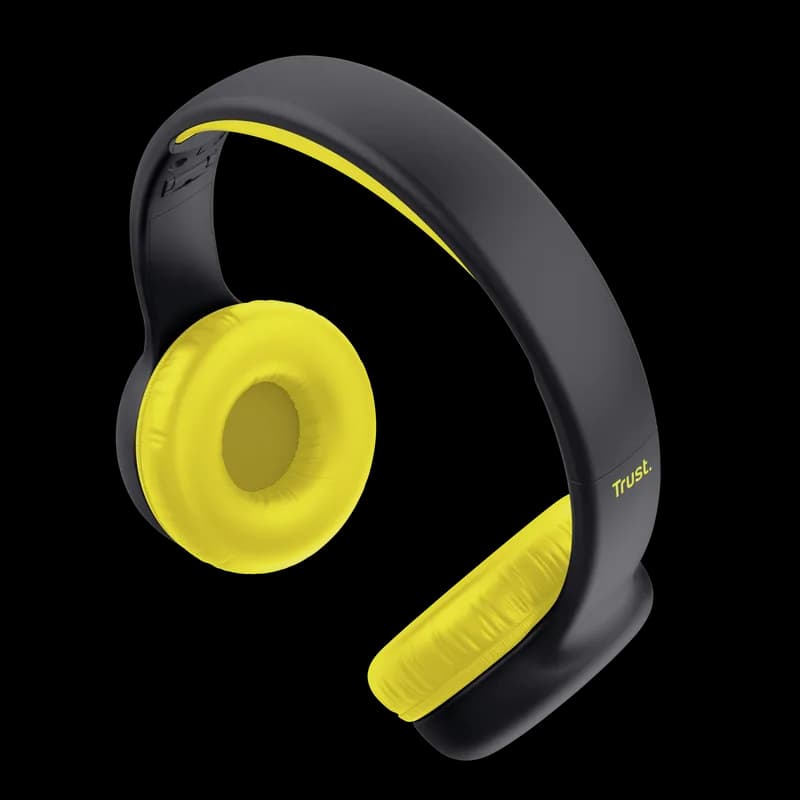 Casti Head-band Trust Nouna, Wired, Negru — miniatură