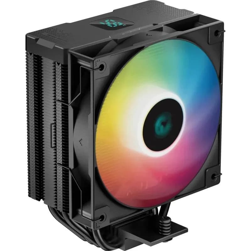 Cooler Procesor DeepCool AG400 Digital BK ARGB, Aer, 12 cm, aRGB