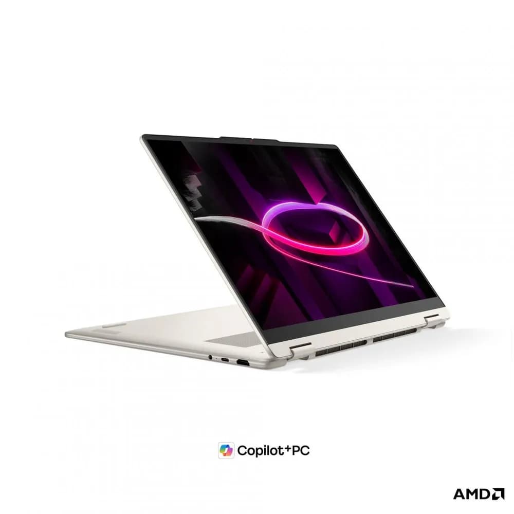 Laptop Consumer Lenovo Yoga 7 2-in-1 16AGP11 Copilot+ PC, cu procesor Ryzen AI 7 445, 16'' OLED, 24 GB LPDDR5x, 1 TB, AMD Radeon 840M, Fara OS — miniatură
