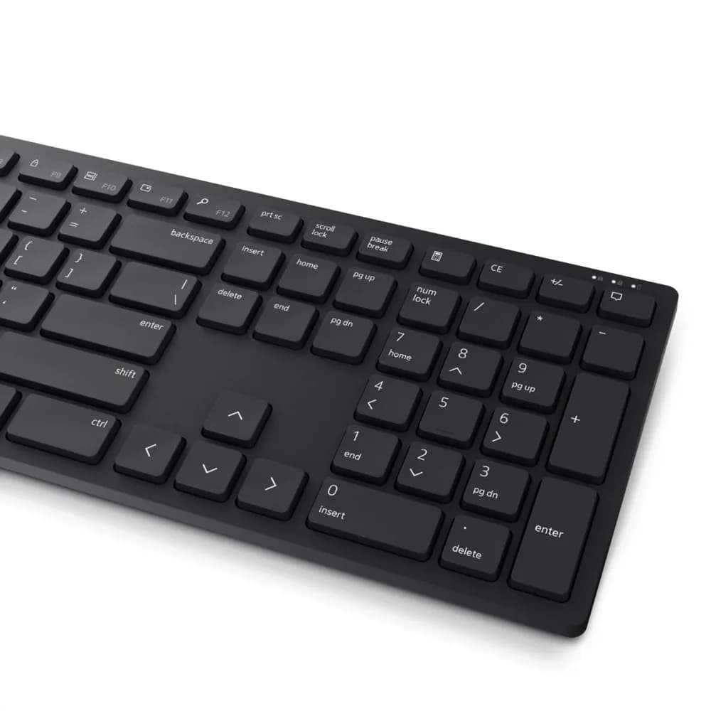 Kit Wireless tastatura si mouse Dell KM5221W, taste numerice, negru — miniatură
