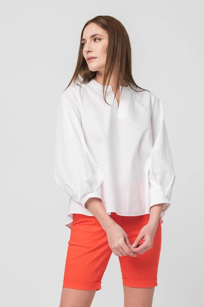 CAMASA CASUAL FEMEI WHITE L — miniatură