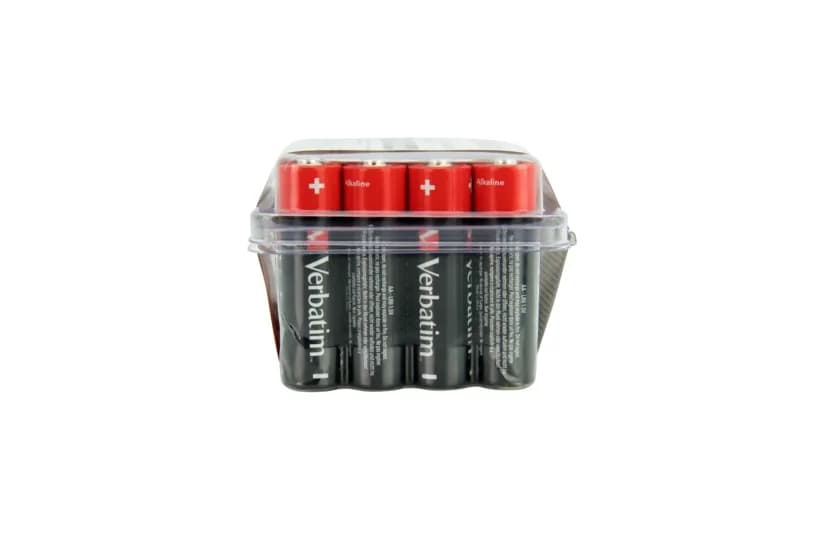BATERIE VERBATIM AA (R6), 1.5V alcalina, 24 buc., "49505" — miniatură