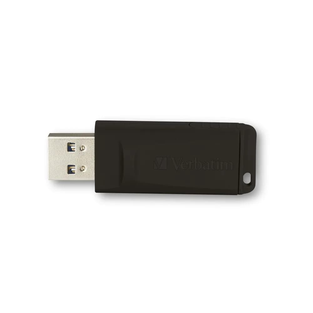 MEMORIE USB VERBATIM SLIDER, USB 2.0, 128GB BLK, "49328"