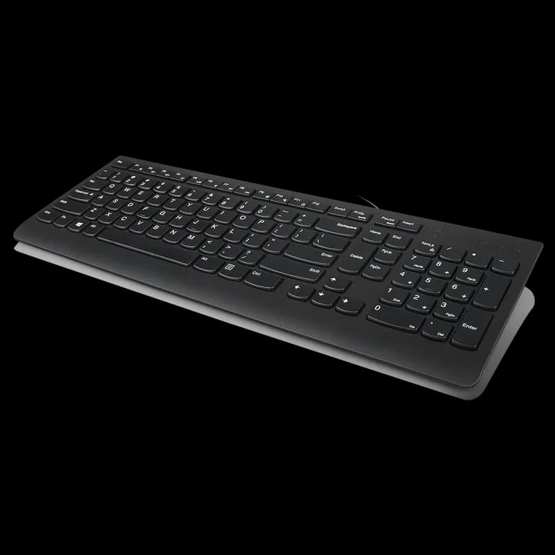 Tastatura LENOVO 300, USB, Negru — miniatură