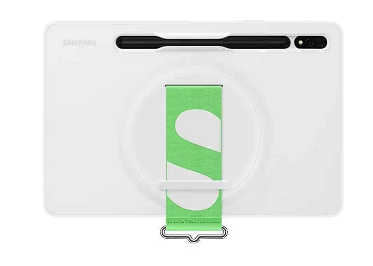 Galaxy Tab S8 / S7; Strap Cover; White "EF-GX700CWEGWW"