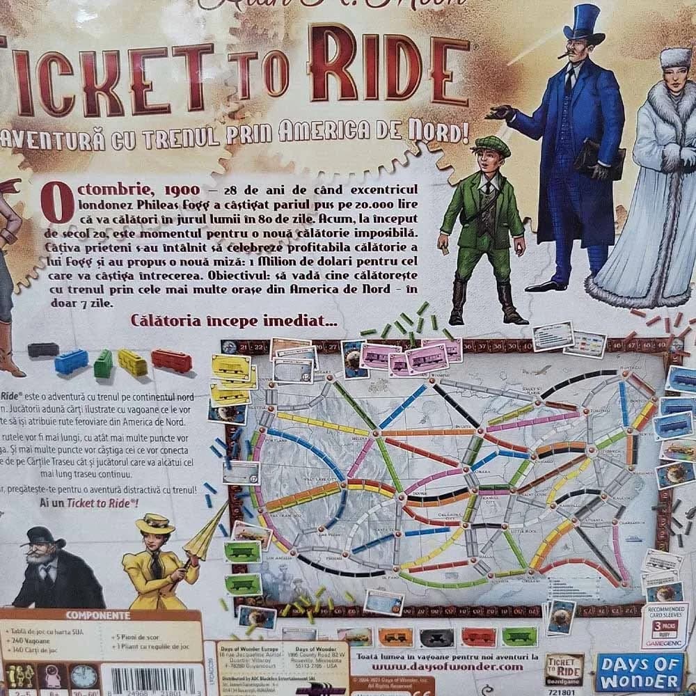 Joc de societate - Ticket to Ride, limba romana, Asmodee - BLACKFIRE — miniatură
