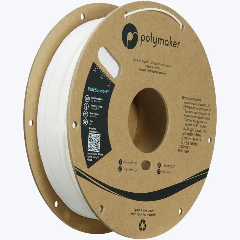 Accesoriu imprimantă 3D Polymaker PolySupport Breakaway 1,75 mm 750 g