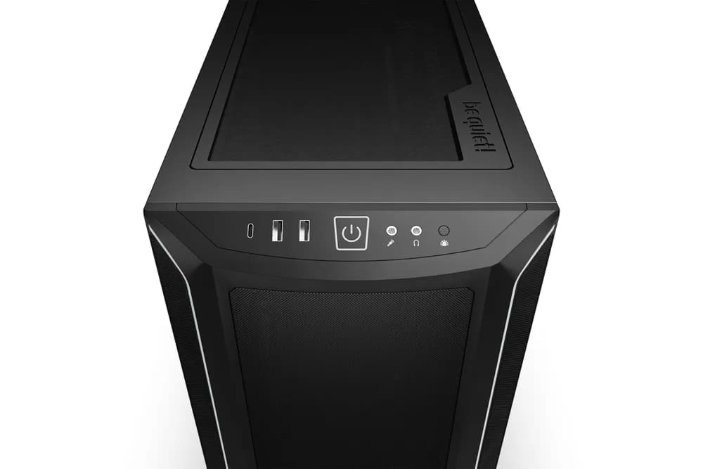 CARCASA be quiet! "SHADOW BASE 800DX", Middle Tower, ATX, fara sursa, 3xfan, USB 3.2 gen 1 x 2, USB Type-C x 1, audio+mic, PSU shroud, 7 sloturi expansiune, ARGB, negru, "BGW61" — miniatură