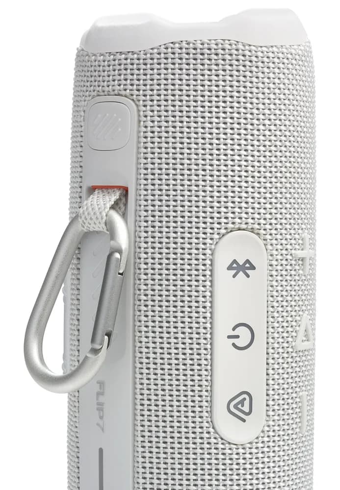 JBL Flip 7. Speaker type: 2-way, Tweeter diameter (imperial): 1.52 cm (0.6"), Tweeter diameter: 1.6 cm. Woofer RMS power: 25 W, Tweeter RMS power: 10 W, Frequency range: 60 - 20000 Hz. Connectivity technology: Wireless, Bluetooth profiles: A2DP, AVRCP, USB connector type: USB Type-C. Product colour — miniatură