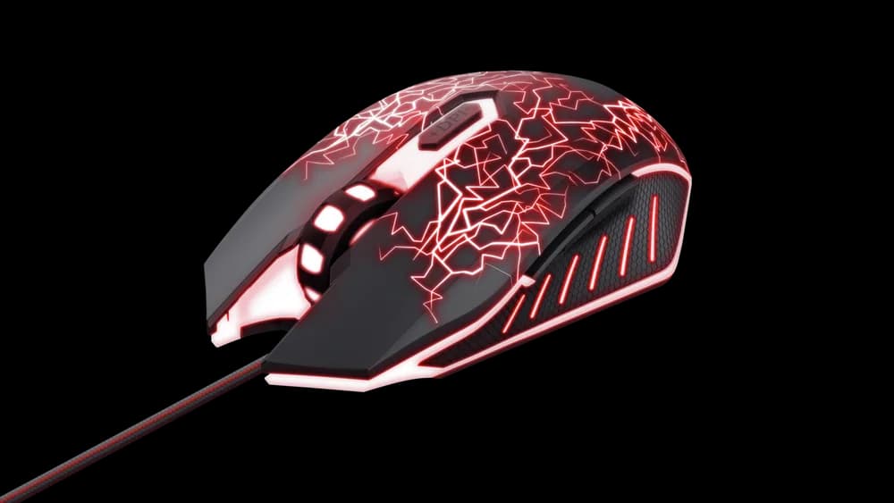 Kit Wired tastatura si mouse Trust GXT 783X, Negru — miniatură