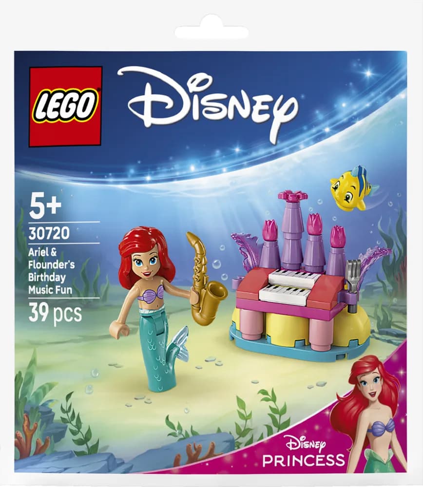 DISTRACTIE MUZICALA CU FLOUNDER DE ZIUA DE NASTERE A LUI ARIEL LEGO30720