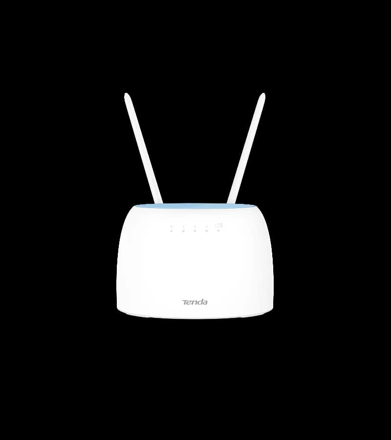 ROUTER Tenda wireless 1200Mbps, dual band 2.4Ghz si 5Ghz, 4G SIM slot, 2 WAN/LAN porturi 10/100/1000Mbps, antena externa x 2 "4G09" (include TV 0.8 lei)