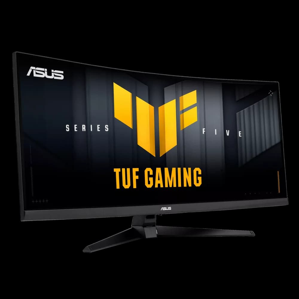 Monitor Monitor Curbat Asus TUF Gaming VG34WQ5A, 34", VA, 4K, HDMI, DisplayPort, AMD FreeSync Premium, 1500R, Boxe, 200 Hz, 1ms, Negru 90LM0CP1-B01171 "VG34WQ5A" — miniatură