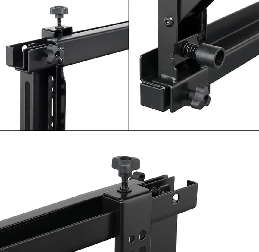 Suport Neomounts pentru Video wall, 42"-70", 35kg, VESA min. 200x200 mm, VESA max. 600x400 mm, negru — miniatură