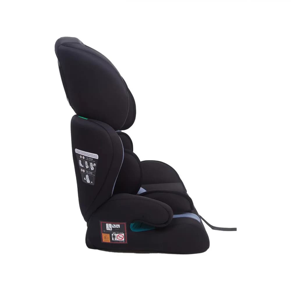 Scaun auto/inaltator, 76-150CM(15M-12Y), R130, gri/blue, U-Grow — miniatură