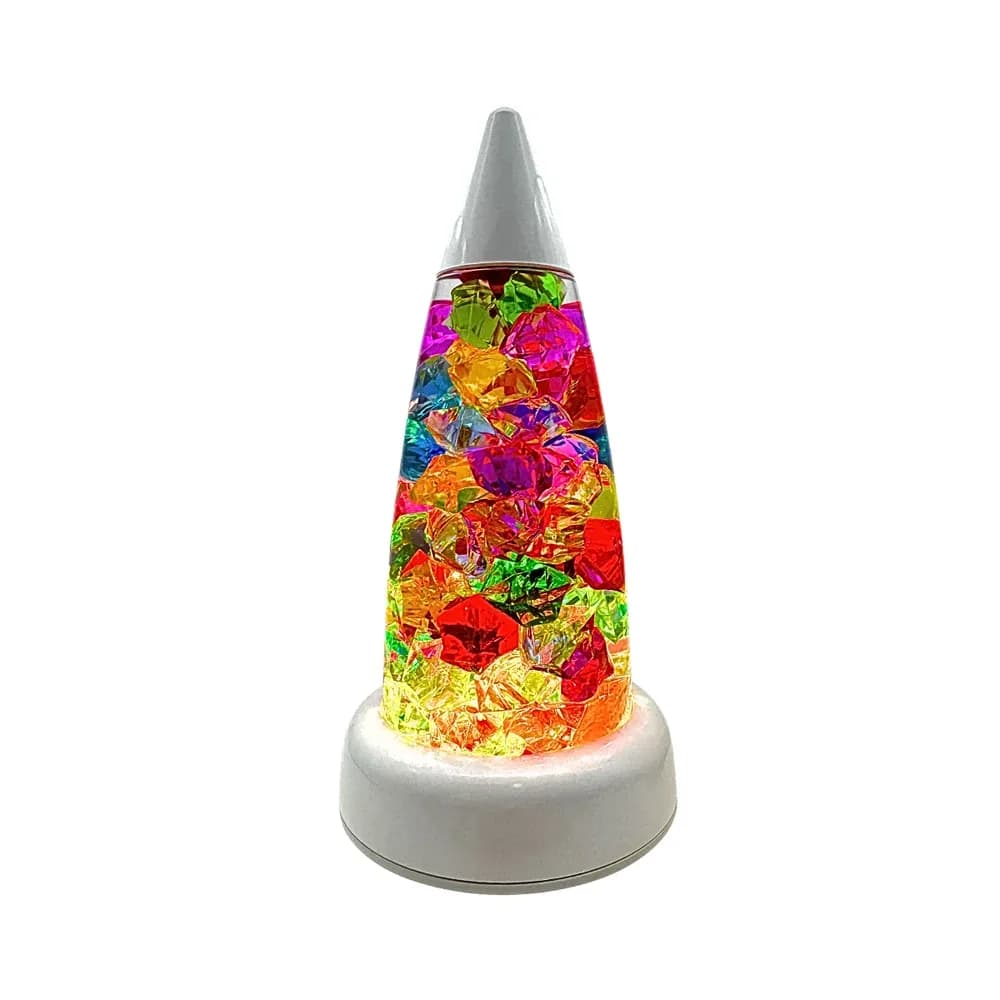 Lampă LED cu cristale — miniatură