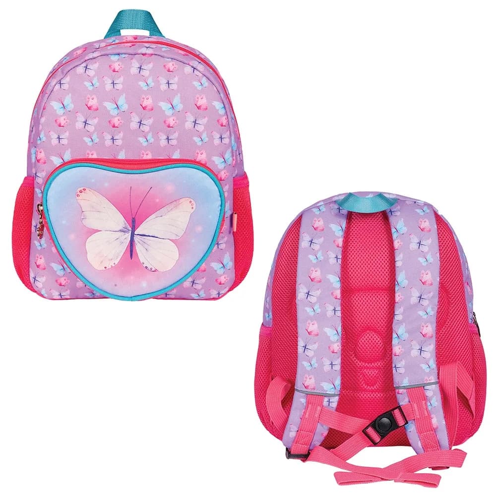 Ghiozdan gradinita, 31x24x9 cm, BUTTERFLY - S-COOL