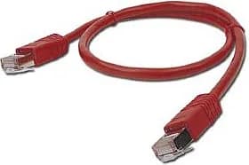 PATCH CORD UTP GEMBIRD Cat5e, cupru-aluminiu, 1 m, rosu, AWG26, "PP12-1M/R"